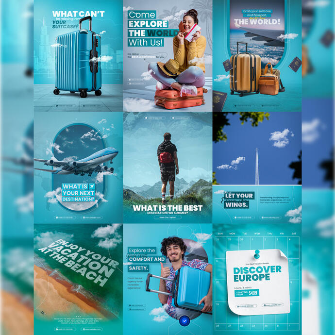 Travel Agency Creative Designs