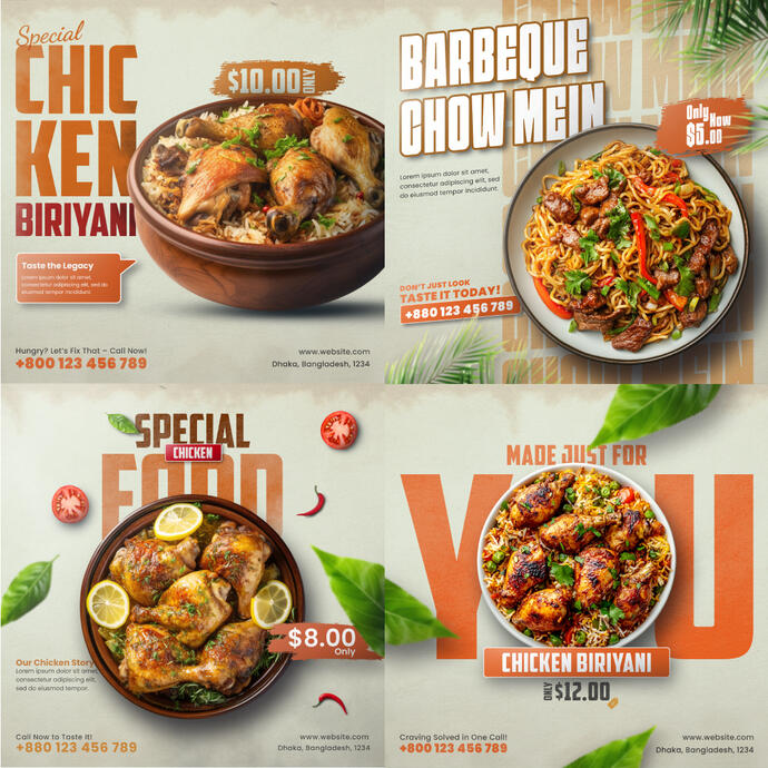 Food Promotion Design