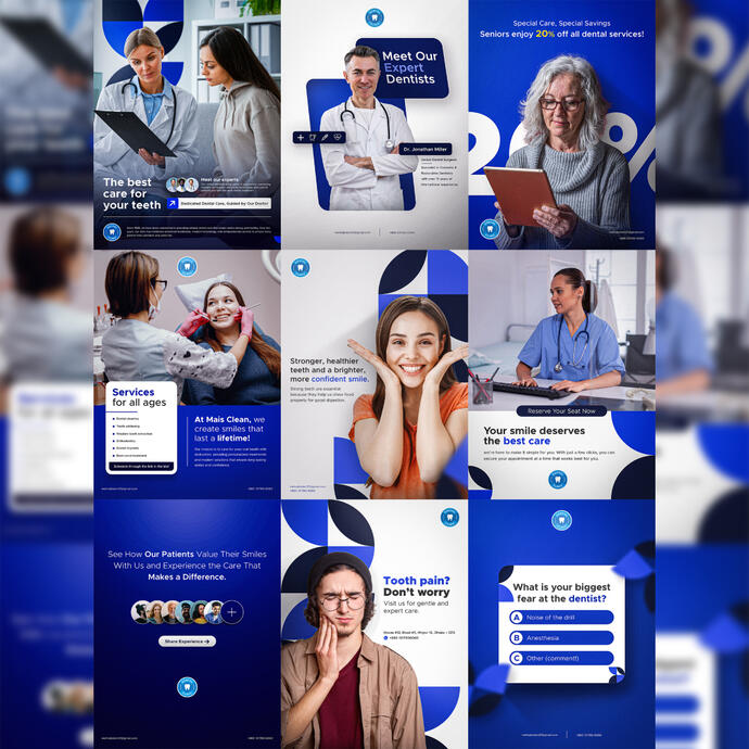Creative Dental Clinic Branding Creative Dental Clinic Branding