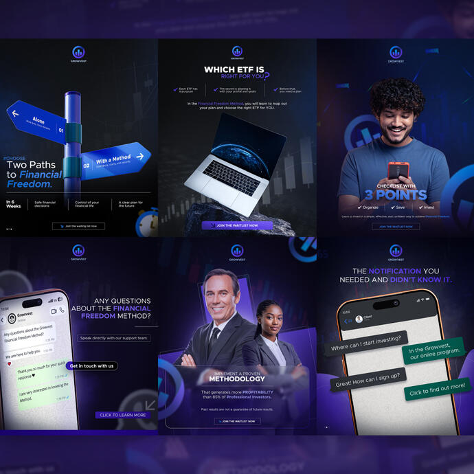 Social Media Creative | Growvest